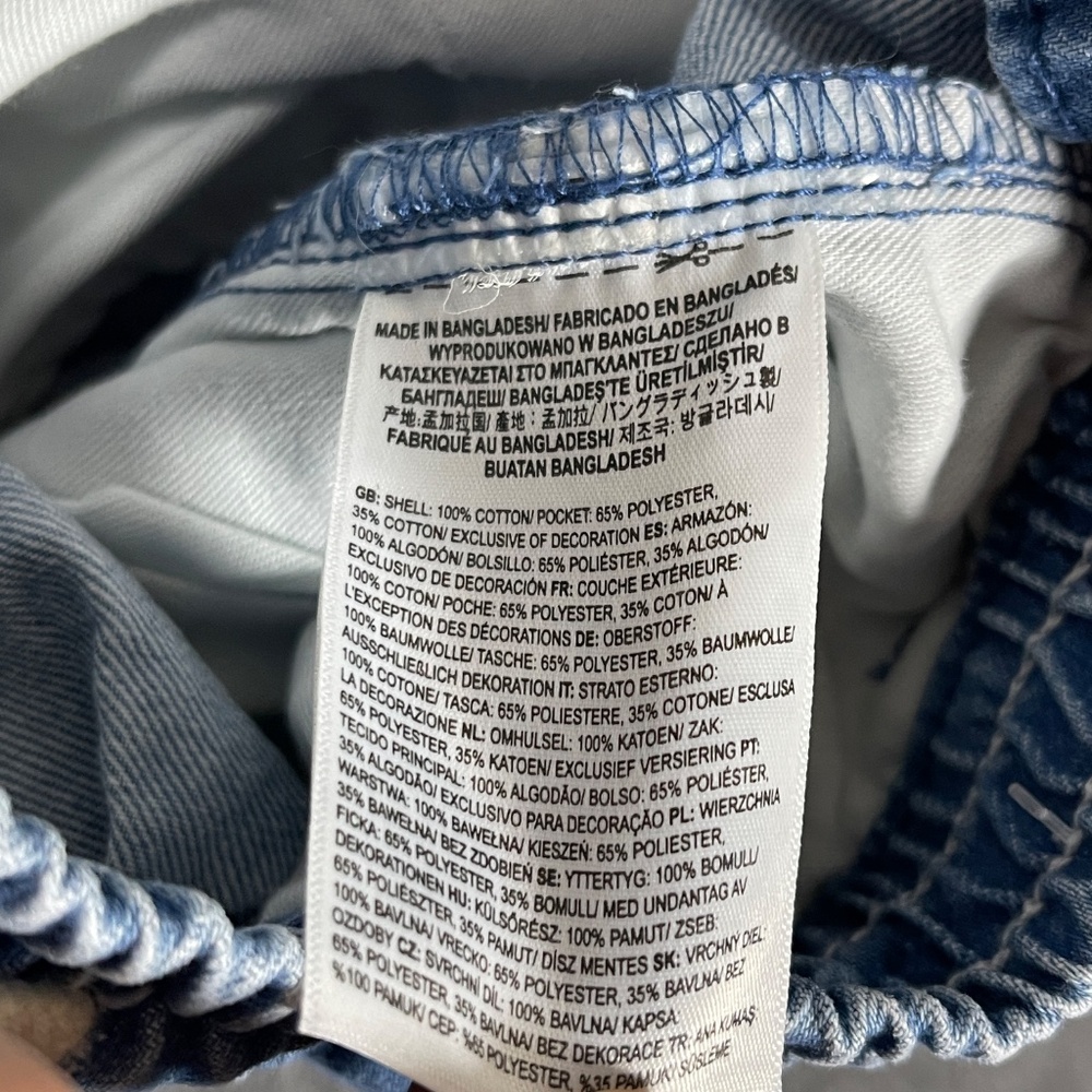 Vans Range Elastic Drawstring Mended Check Crop P… - image 4